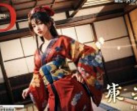 女華 (ジョカ) ， Joka，A women in red dress infront of a wall.