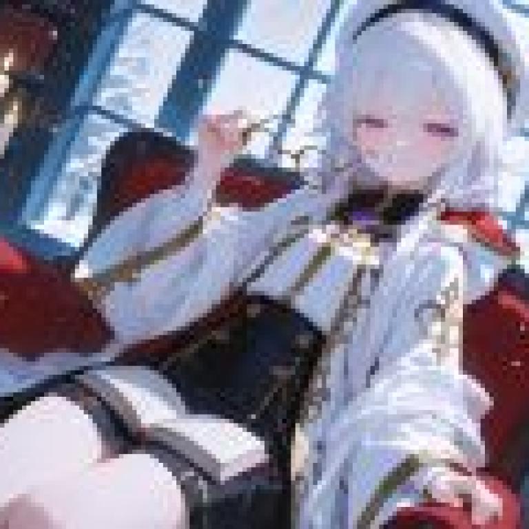 神秘城堡女主人，一個戴眼鏡的動漫角色。