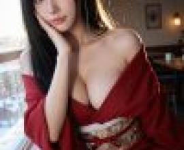 Beautiful Fantasy，Model for red dress.