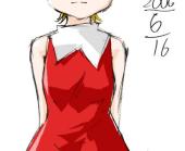 [小時候][塗鴉]小女孩