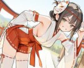 Charming witch，The girl is cute.