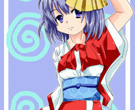 [小時候][塗鴉]扇子舞