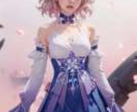 斯凱勒·達文波特，一位有著金色長髮和藍色套裝的女孩。