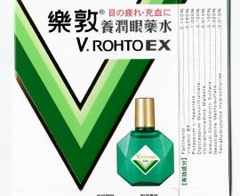 [盒子][說明書][價格]樂敦 養潤眼藥水 V.ROHTO EX