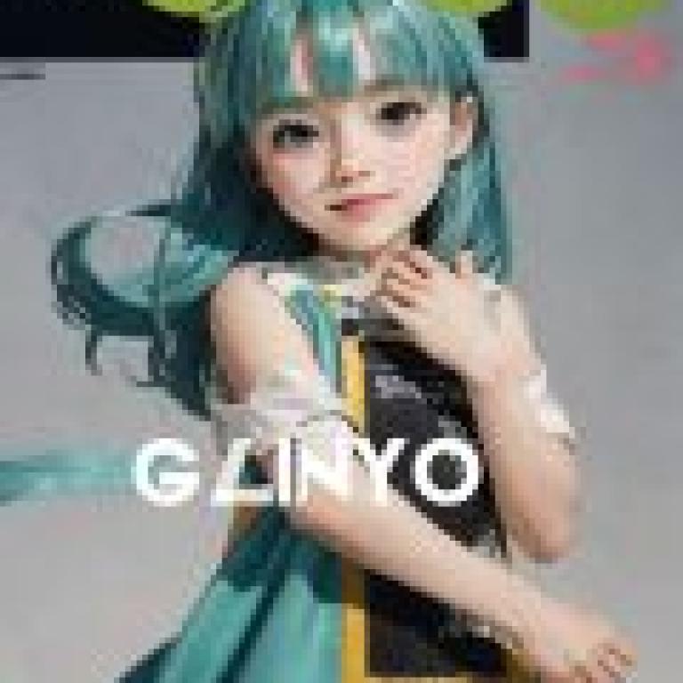 Sugar One Piece，A young girl with blue hair holding an OK sign.