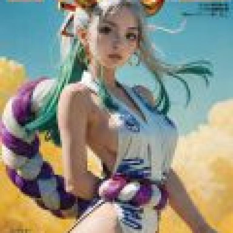 Yamato，One Piece，《Code》雜誌的封面上是一位年輕女子。