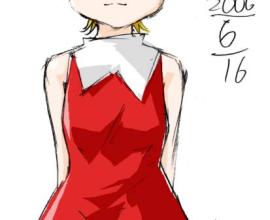 [小時候][塗鴉]小女孩