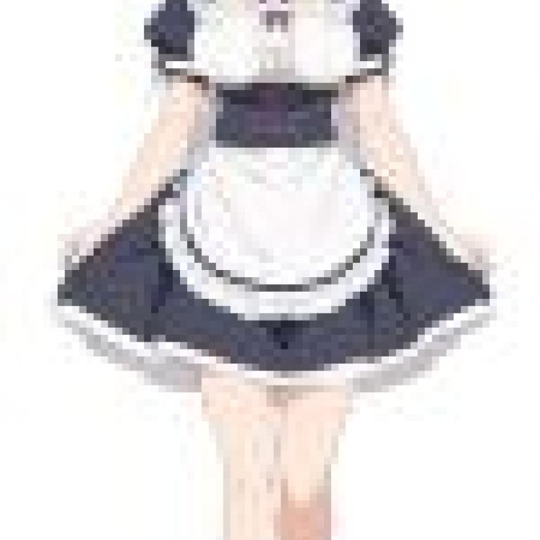 Maid，A cartoon illustration of an maid.