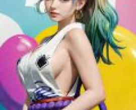 Yamato，One Piece，A girl wearing a white dress and holding a red belt.