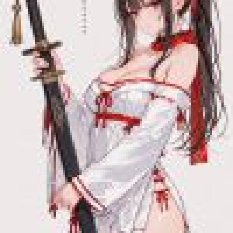 戰鬥魔女，一個女孩拿著一把劍。
