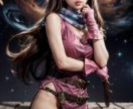 手機桌布，聖火降魔錄 Fire Emblem，Daisy，寫實，粉紅刀鋒：末日女牛仔