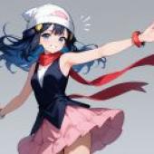 寶可夢女主角，戴著帽子的女孩。