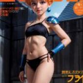 手機桌布，幻夢戦記レダ，Yoni Leda，麗達，寫實，穿比基尼的機器人女孩