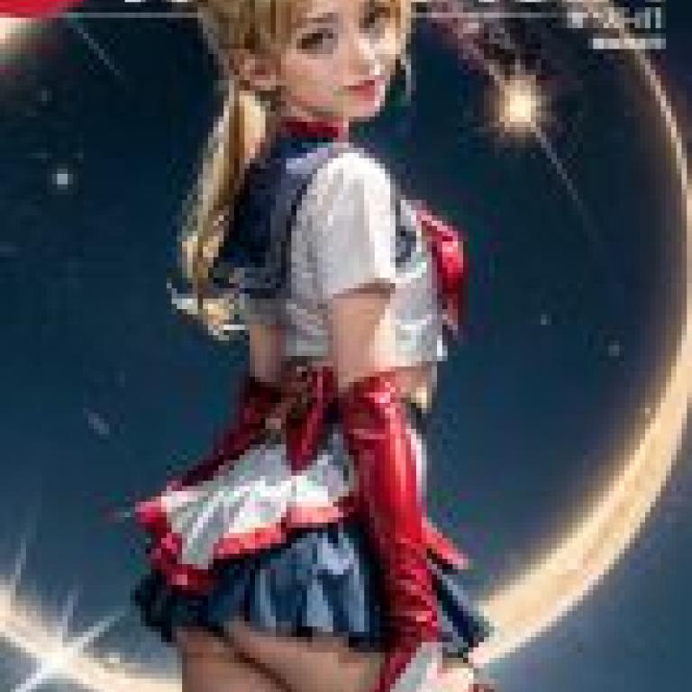 手機桌布，月野兔 (Sailor Moon)，美少女戰士，寫實，月野兔：動漫雜誌封面秀