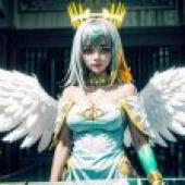 電腦桌布，真人版，奧偍瑪蒂亞，アルテマティア，狩龍人拉格納，天使風華：奧偍瑪蒂亞與狩龍人拉格納 高大天使在現實與幻想中飄逸優雅