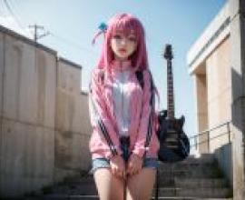 真人版，人氣動漫，孤獨搖滾，後藤一里，小波奇，「城市搖滾韻」