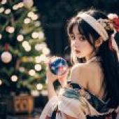 Computer wallpaper， real life， beauties in kimono， gorgeous clothes