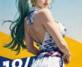 Yamato，One Piece，A woman with blue hair is on the cover of Smw magazine.