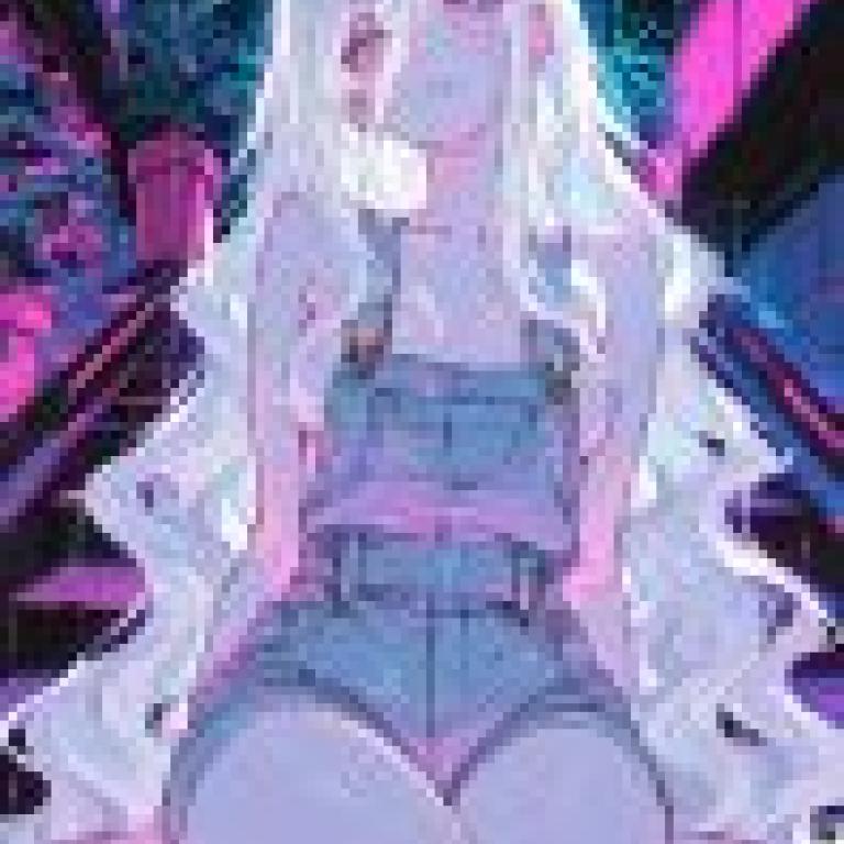 Cyberpunk beauties，The Anime is about a girl.