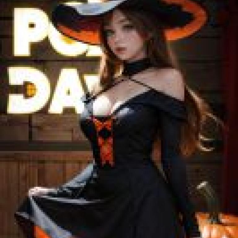 Lycoris Recoil，Halloween special with a girl wearing a costume.