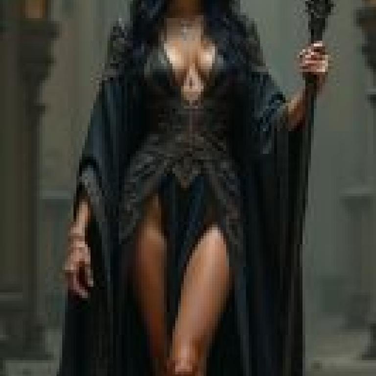 dark witch，城堡前，手持寶珠的女子。