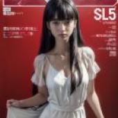 手機桌布，全部成為F 真賀田四季 Shiki Magata，寫實，「F 真賀田四季」封面特輯