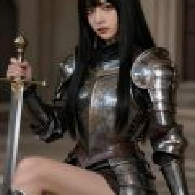 Princess of Restoration，The picture is of a girl in armor.