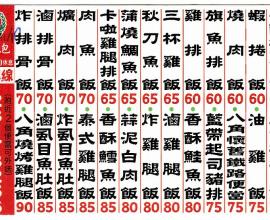 [菜單MENU][台中][西屯區][外送]林記 池上飯包(2015年11月10日)