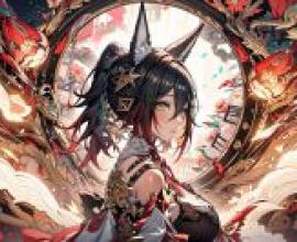 末日少女，長著貓耳朵，正看著你。