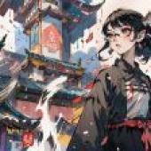 The Beauty of Kimono Architecture -Chen Lin Tablecloth Free Download