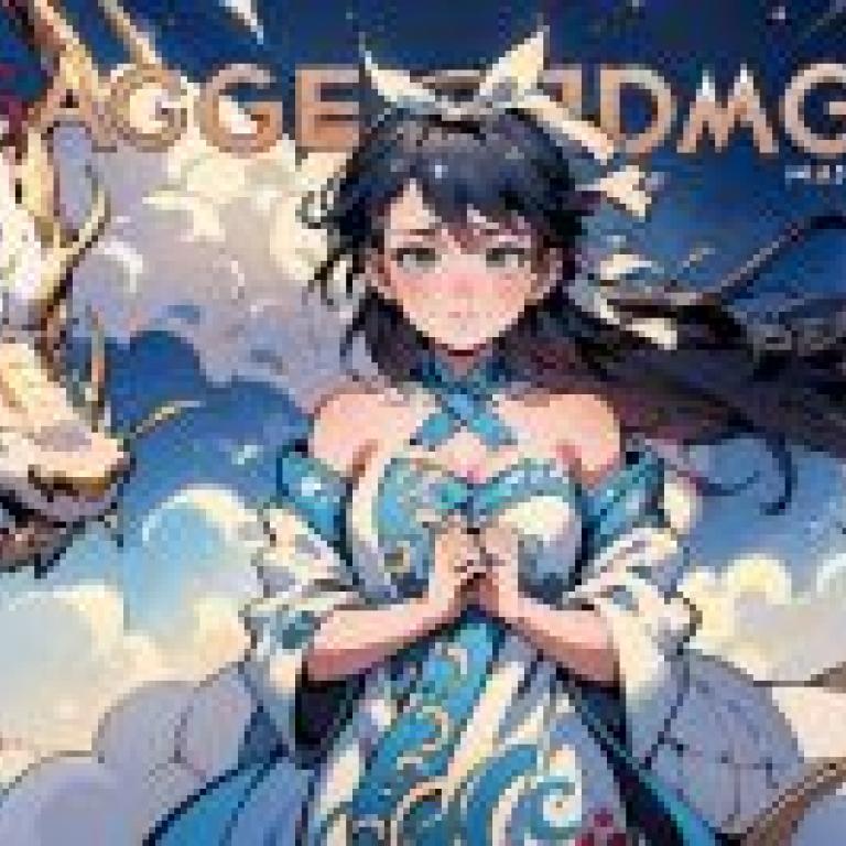 電腦桌布，龍與女孩，動漫，Diagera #2 的 Dinggauge 和 mdmgno mastere。