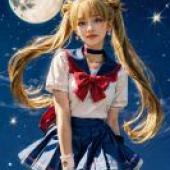 美少女戰士，這部動畫是卡通。