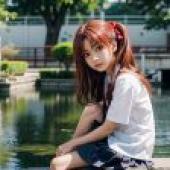 computer wallpaper， Kuroko Shirai， scientific railgun， real person， campus splendor