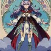 Star Rail Firefly Trailblazer，這幅藝術作品由藝術家莎拉創作。