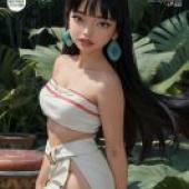 秋兒 (Chel) ，The Road to El Dorado，《Minivan》雜誌封面，上方用白色字母寫著「minivan」。