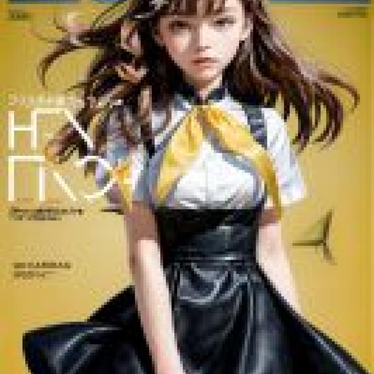 Hajime Ichinose Gatchaman，棕色頭髮的女孩，戴著黃色蝴蝶結。