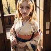 Aleksandra Pokryshkin Brave WitchesThe girl in the kimono.