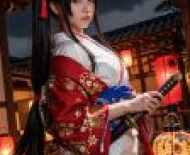 girls，A girl in Japanese attire.