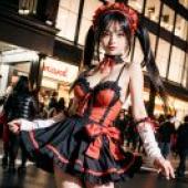 Live version， Shizaki Kuang San， Dating Battle， anime tablecloth， street star night， anime shadow