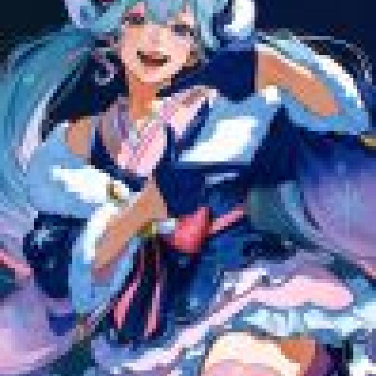 初音未來，本書封面上的動漫人物。