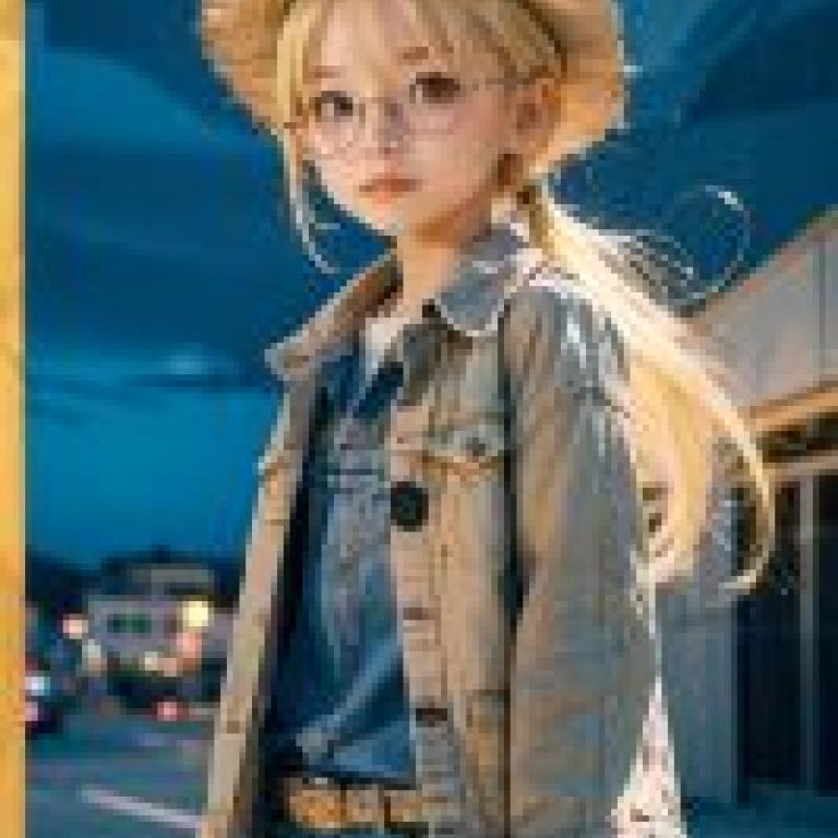 手機桌布，Riko 來自深淵，寫實，女孩登上雜誌封面。