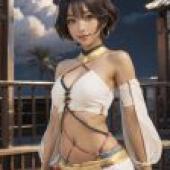 Mobile phone wallpaper， Shahina， hero 伝説 里くろの线 Shahina， realistic， Fantasy Elf