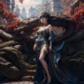 秋葉都市夢：陳·春的自然風 - 桌布免費下載