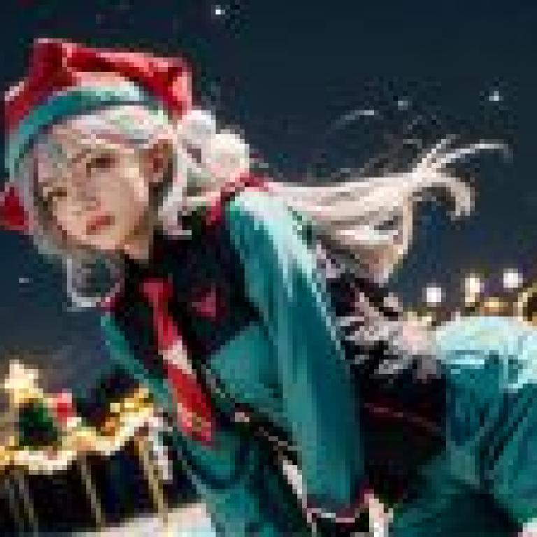 Computer desktop， live version， MIORINE Rembran Miolel Lianblan， mobile warrior steel bullets， Mercury witch， Christmas white hair fairy