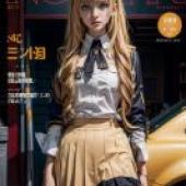 手機桌布，蘿絲·奧里亞納 Rose Oriana 我想成為影之強者，寫實，穿梭現實與幻想
