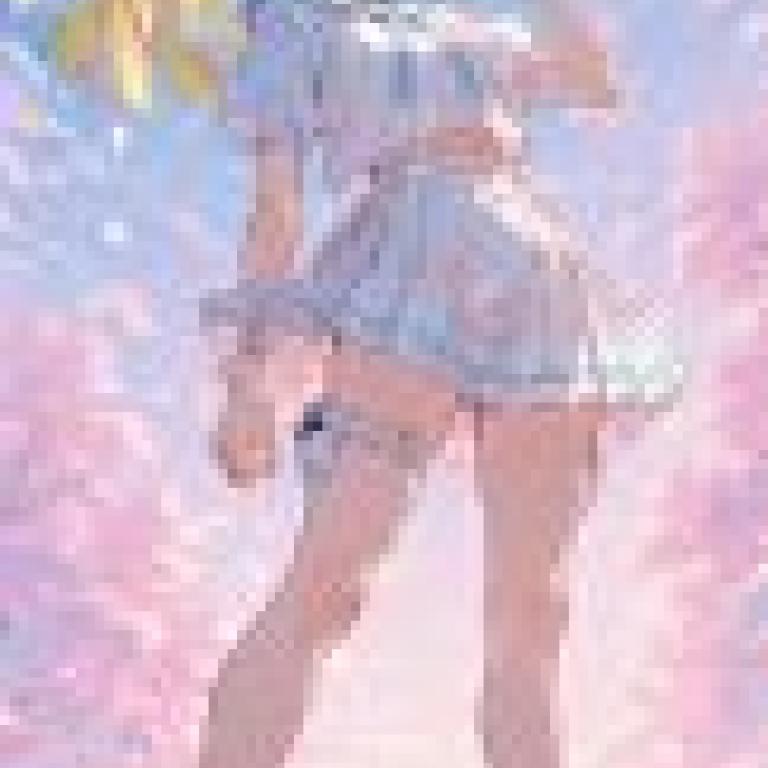 girls，A girl in white is standing on water.