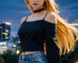 手機桌布，Seika Ijichi 伊地知星歌，寫實，一個女孩為《NINETY》雜誌的封面擺姿勢。