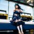 Computer desktop， live version， stacking， hanging stick angel， panty & stocking with garterbelt， angel and hanging bars: Pacific Punk style