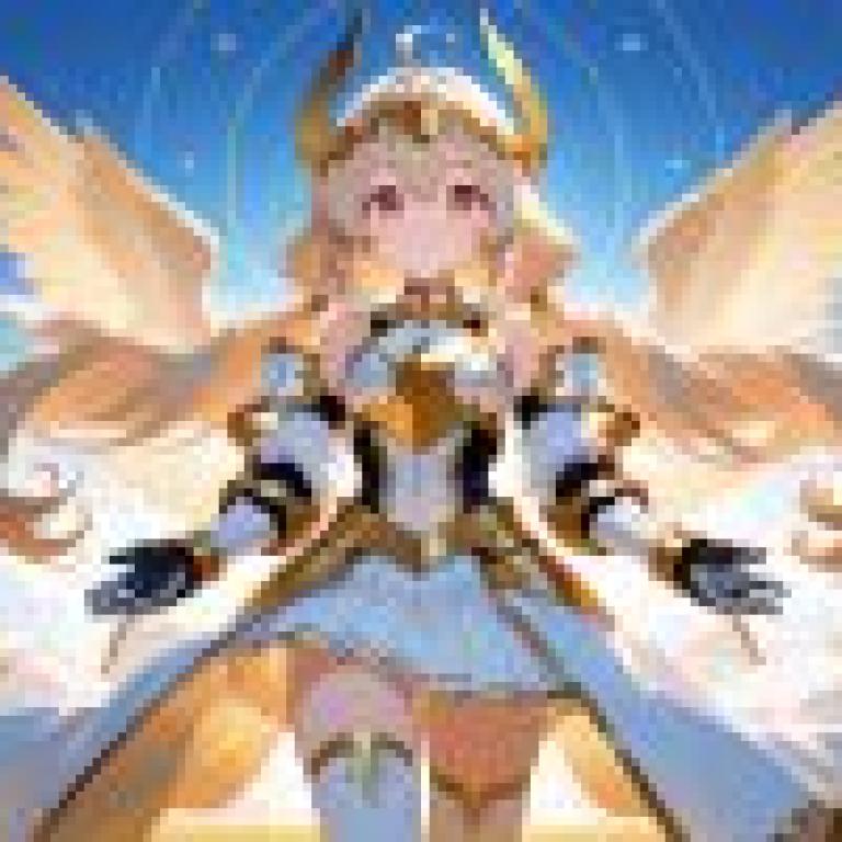 Battle Angel，A girl in an outfit is posing as an angel.