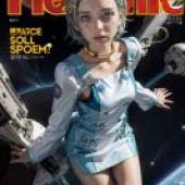 手機桌布，艾蕾卡 交響詩篇 Eureka Seven，寫實，未來科幻女神：動漫雜誌封面秀